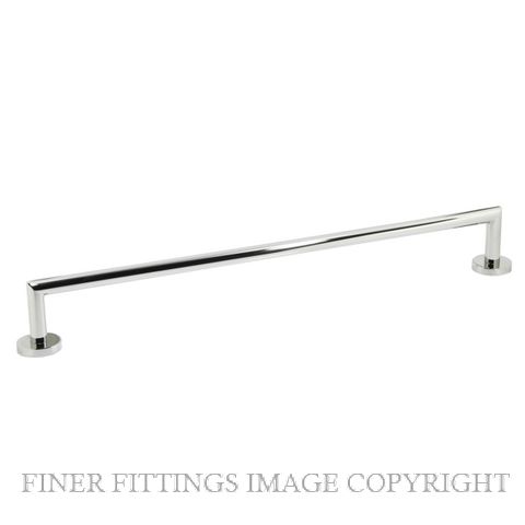 JAECO LISCIO TOWEL RAIL 600MM POLISHED STAINLESS STEEL