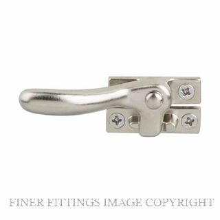 DRAKE & WRIGLEY 133L SN SPLIT RAIL FASTENER LH SATIN NICKEL