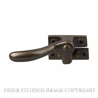 DRAKE & WRIGLEY 133WL FB SPLIT RAIL FASTENER LH FLORENTINE BRONZE