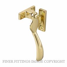 DRAKE & WRIGLEY 4104W EXTENDED WEDGE FASTENER POLISHED BRASS