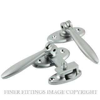 JAECO 26 FRENCH DOOR FASTENER SATIN CHROME