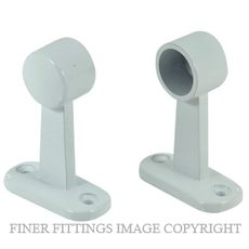 JAECO 294 END BRACKET 20MM (PAIR) WHITE