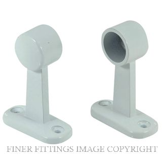 JAECO 294 END BRACKET 20MM (PAIR) WHITE