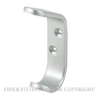 JAECO 299 HAT AND COAT HOOK (ALUMINIUM) CLEAR ANODISED