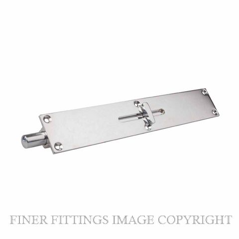 DRAKE & WRIGLEY 1672 CP LONG THROW SLIDE BOLT CHROME PLATE