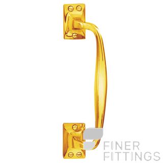 DELF 0113 DOOR PULL 150MM POLISHED BRASS