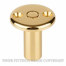 DRAKE & WRIGLEY 131 12 PB WF DUST SOCKET POLISHED BRASS
