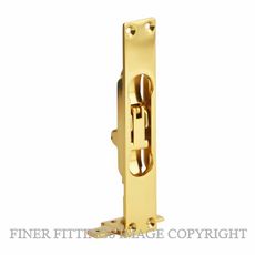 DRAKE & WRIGLEY 1240W WIDE MOUNT FLUSH BOLT POLISHED BRASS