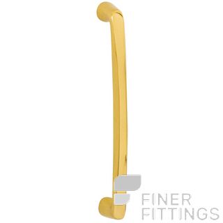 DELF 0166 DOOR PULL HANDLE 220MM POLISHED BRASS POLISHED BRASS