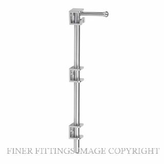 DRAKE & WRIGLEY 1439 300MM HEAVY DOOR BOLT CHROME PLATE