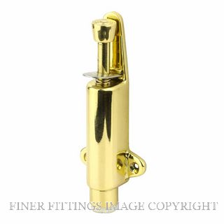 DRAKE & WRIGLEY 1560 FB DOOR HOLDER POLISHED BRASS