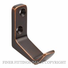 DRAKE & WRIGLEY 1664 FB COAT HOOK ELECTRO BRONZE