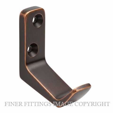 DRAKE & WRIGLEY 1664 FB COAT HOOK ELECTRO BRONZE