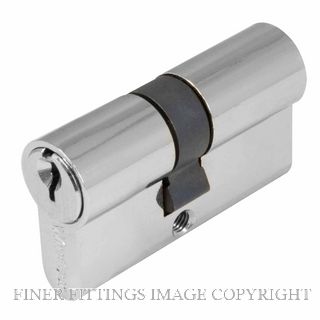 WINDSOR 1121 SC 60MM EURO DOUBLE CYLINDER - KEY/KEY SATIN CHROME