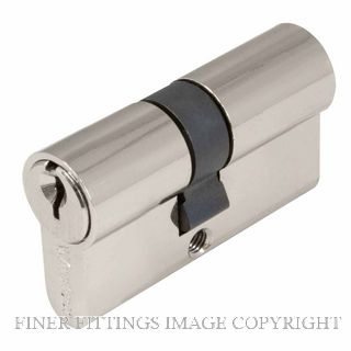 WINDSOR 1121 BN 60MM EURO DOUBLE CYLINDER - KEY/KEY BRUSHED NICKEL