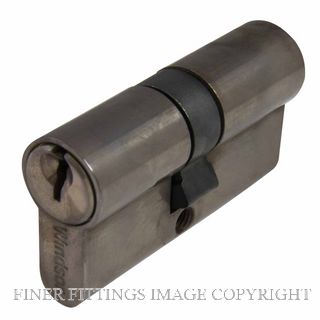 WINDSOR 1121 NB 60MM EURO DOUBLE CYLINDER - KEY/KEY NATURAL BRONZE