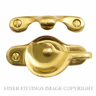 WINDSOR 5025 UB SASH FASTENER UNLACQUERED BRASS