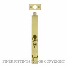 WINDSOR 5028 UB FLUSH BOLT UNLACQUERED BRASS