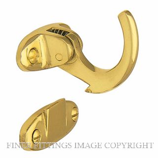 WINDSOR 5060 UB SPUR FASTENER UNLACQUERED BRASS