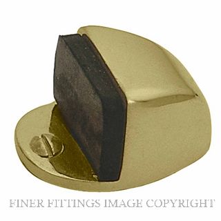 WINDSOR 5062 PB 22MM DOORSTOP FLOOR MOUNT POLISHED BRASS