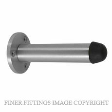 WINDSOR 5186 SC 87MM PIPE DOORSTOP SKIRTING FIX SATIN CHROME