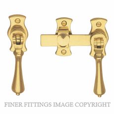 WINDSOR 5138 PB FRENCH DOOR CATCH TEARDROP POLISHED BRASS