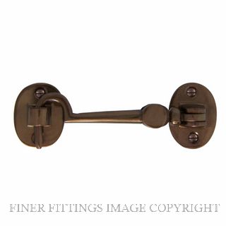 WINDSOR 5142 AB CABIN HOOK 100MM ANTIQUE BRONZE