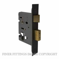 WINDSOR 1114 - 1115 BLK EURO MORTICE LOCKS MATT BLACK