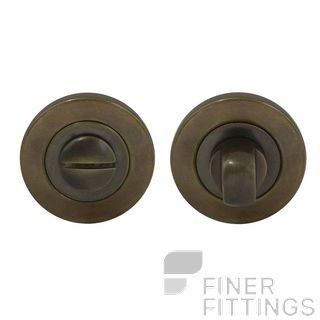 WINDSOR BRASS 8188 OR PRIVACY TURN & RELEASE - 50MM ROSE OIL RUBBED BRONZE