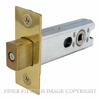 WINDSOR 1173 PB 57MM HEAVY DUTY TUBULAR PRIVACY BOLT POLISHED BRASS