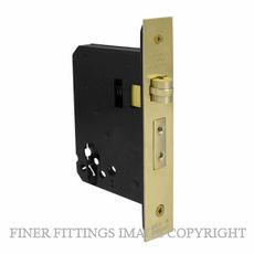 WINDSOR 1140 PB 57MM HEAVY DUTY ROLLER LOCK POLISHED BRASS