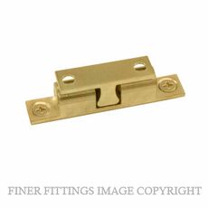 WINDSOR 5015-5016 DOUBLE BALL CATCHES UNLACQUERED BRASS