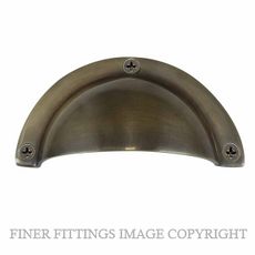 WINDSOR 5018 OR HOODED PULLS 92 X 44MM OIL RUBBED BRONZE