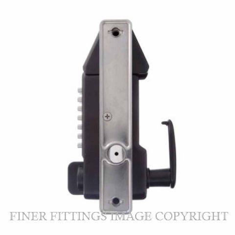 BORG BL3100BLK DIGITAL GATE LOCK MATT BLACK