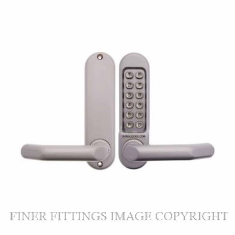 BORG 5001SC LEVER DIGITAL SATIN CHROME