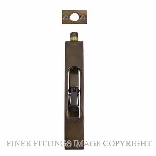 WINDSOR BRASS 5308 HEAVY DUTY FLUSHBOLT 150X25MM ANTIQUE BRONZE
