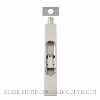 WINDSOR 5308 BN HEAVY DUTY FLUSHBOLT 150X25MM BRUSHED NICKEL