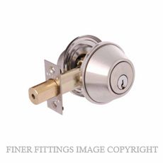 BRAVA D362B DOUBLE KEY DEADBOLT SATIN STAINLESS