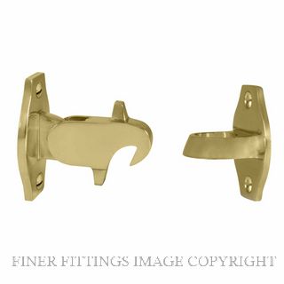 WINDSOR 5133 UB AUTO DOOR HOLDER UNLACQUERED BRASS