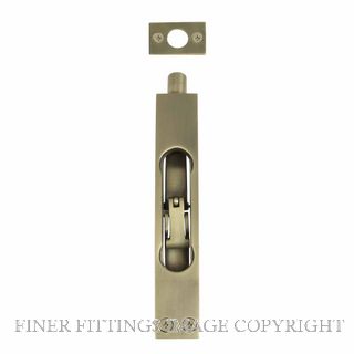 WINDSOR 5308 RB HEAVY DUTY FLUSHBOLT 150X25MM ROMAN BRASS