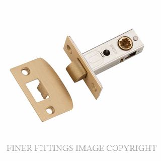 TRADCO 6224 TUBE LATCH - SPLIT CAM 45MM SATIN BRASS