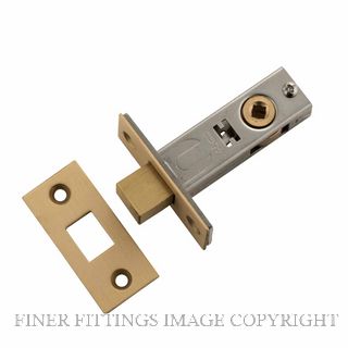 TRADCO 6239 PRIVACY BOLT 45MM SATIN BRASS