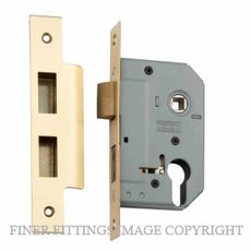 TRADCO 4047 - 4048 EURO LOCKS SATIN BRASS