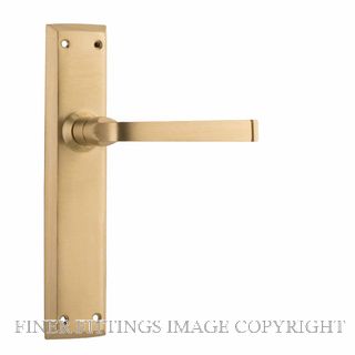 TRADCO 6637 MENTON LEVER LATCH SATIN BRASS