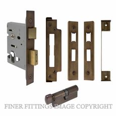 WINDSOR BRASS 1169 REBATED MORTICE LOCK