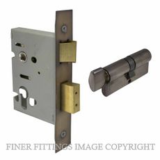 WINDSOR 1170 NB LOCK KIT - EURO 57MM (1115+1148) NATURAL BRONZE