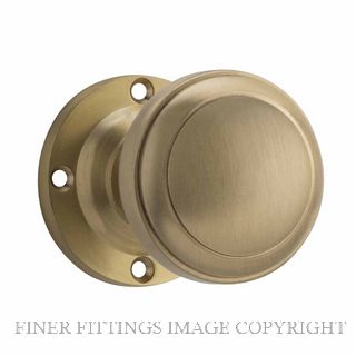 TRADCO 6649 MILTON KNOB FURITURE SATIN BRASS