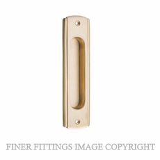 TRADCO 6690 SLIDING DOOR PULL SATIN BRASS