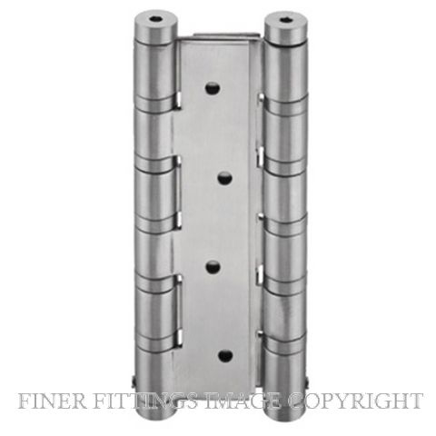 JNF IN05655 DBL ACTION SPRING HINGE 132x180x3MM SATIN STAINLESS