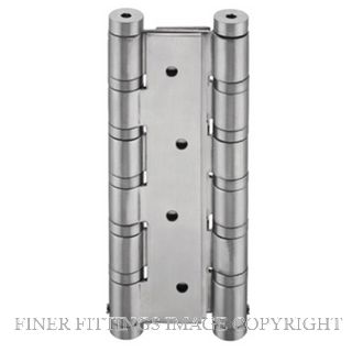 JNF IN05655 DBL ACTION SPRING HINGE 132x180x3MM SATIN STAINLESS